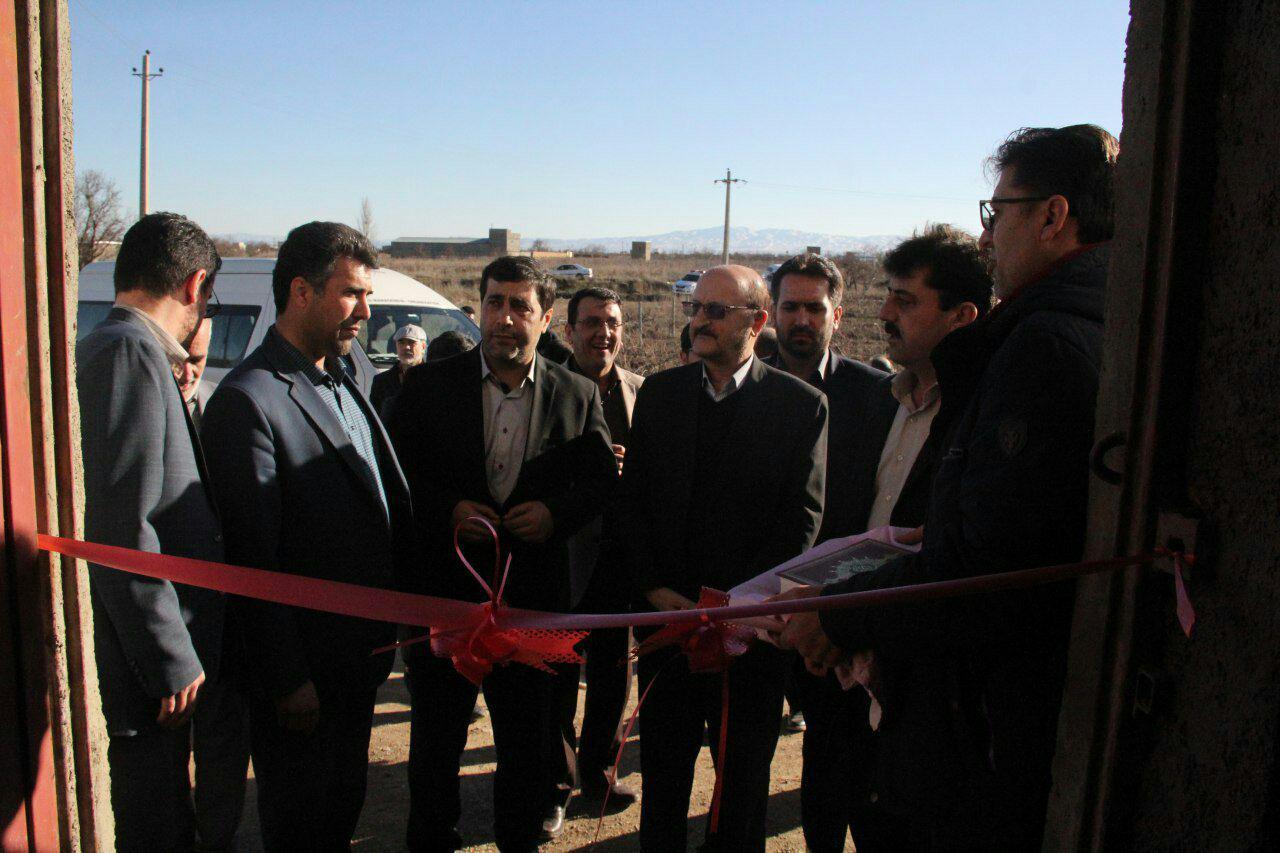 افتتاح یک طرح آبیاری نوین در شهرستان تاکستان