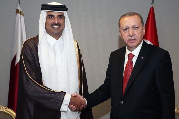 امیر قطر: در کنار ترکیه می ایستیم
