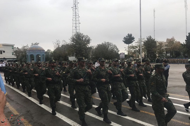 مراسم صبحگاه مشترک نیروی انتظامی در قزوین برگزار شد