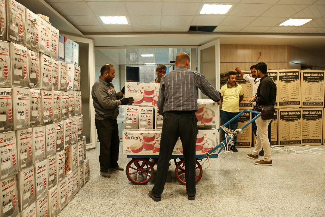 ارسال ۴۰ فقره جهیزیه از قزوین به مناطق سیل زده لرستان