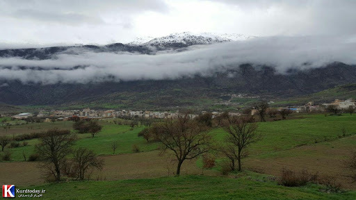 آسمانی نیمه ابری همراه با رگبار و رعد و برق در استان قزوین