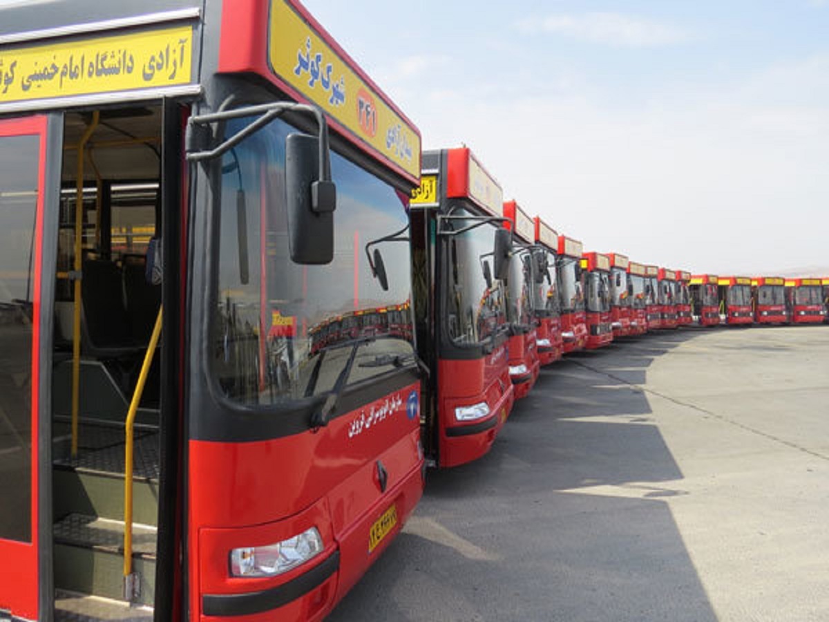 کرونا درآمدِ اتوبوسرانی قزوین را 71 درصد کم کرد