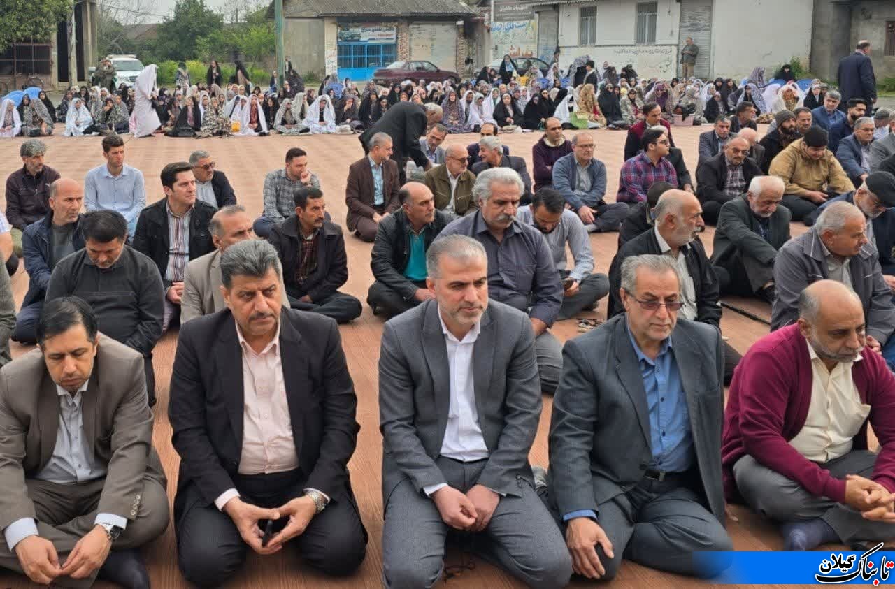 گزارش تصویری از برگزاری نماز عید سعید فطر در کومله