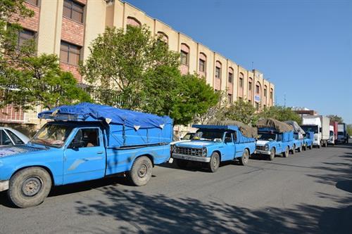 ارسال بیست و ششمین مرحله کمک های مردم استان قزوین به خوزستان