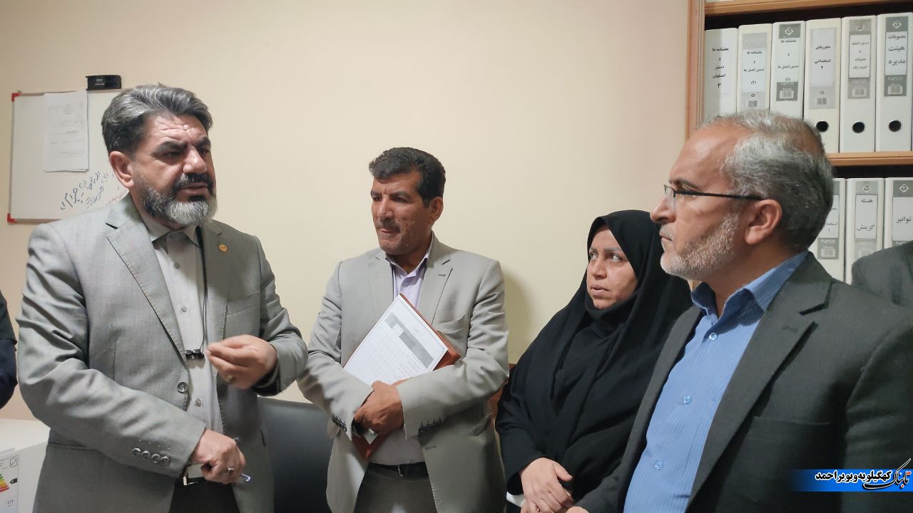 بازدید سرزده معاون استاندار از شرکت توزیع برق / پاسخ مرادی به دو سوال استخدامی پیوند + فیلم