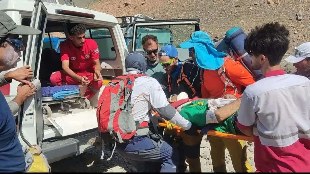 سقوط با بالگرد پاراگلایدر در کلاردشت