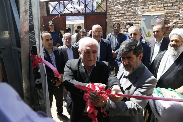 افتتاح طرحهای عمرانی و خدماتی در شهرستانهای اهر و هریس + تصاویر
