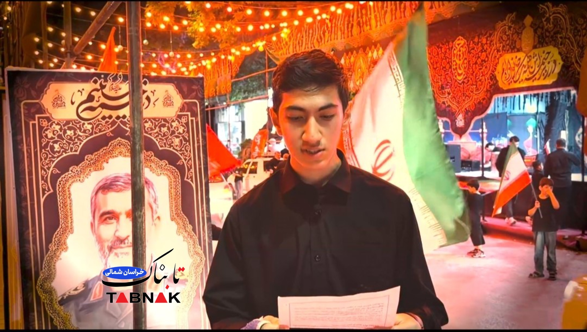 پیام نوجوانان خراسان شمالی به حزب الله لبنان + فیلم