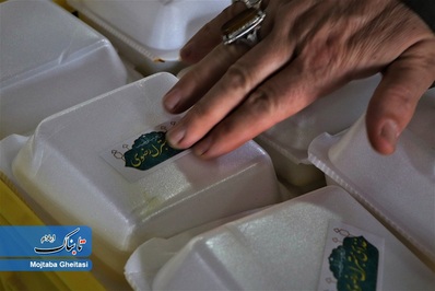 در مسیر خدمت به زوار حسینی